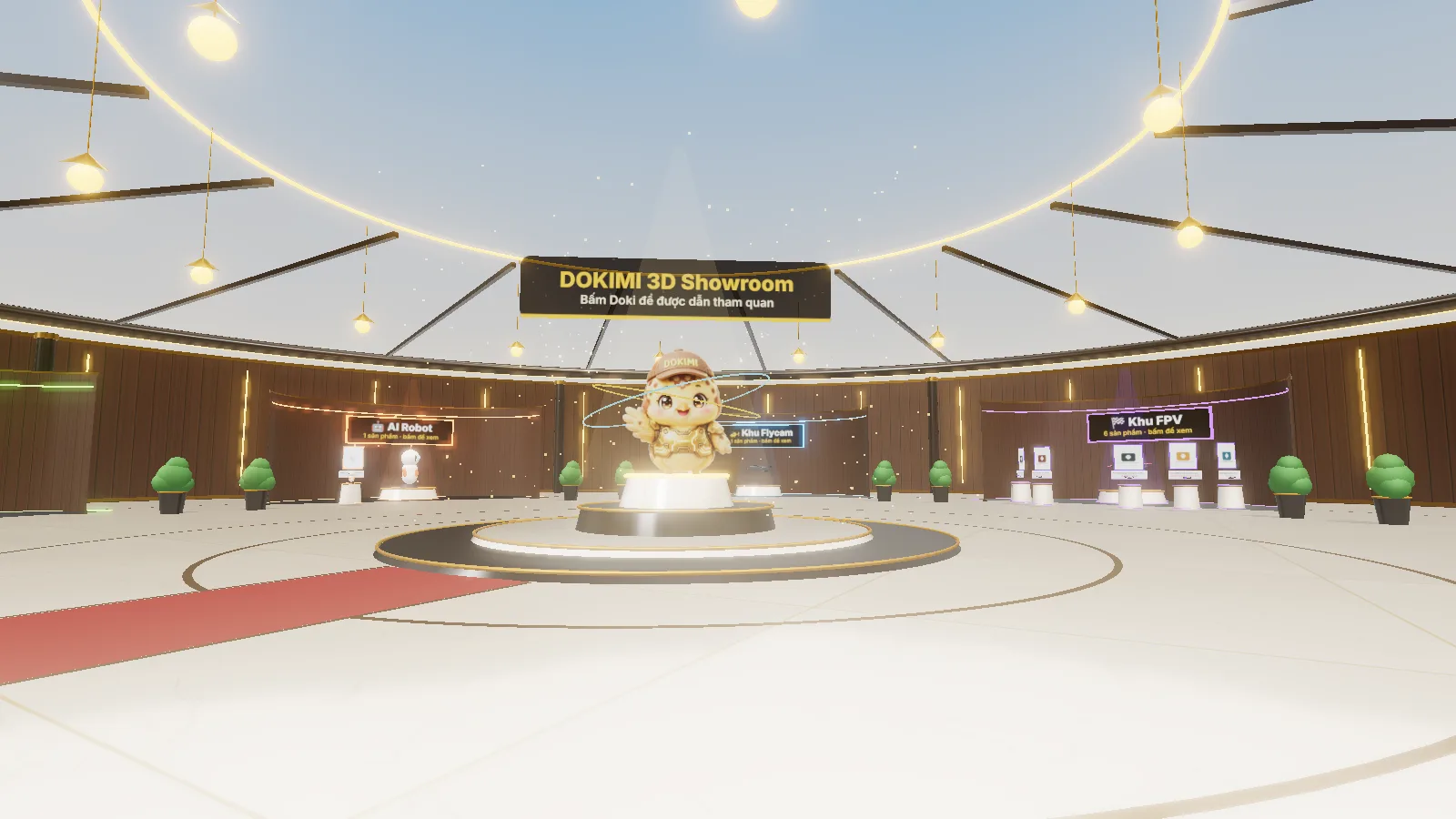 Bên trong DOKIMI 3D Showroom