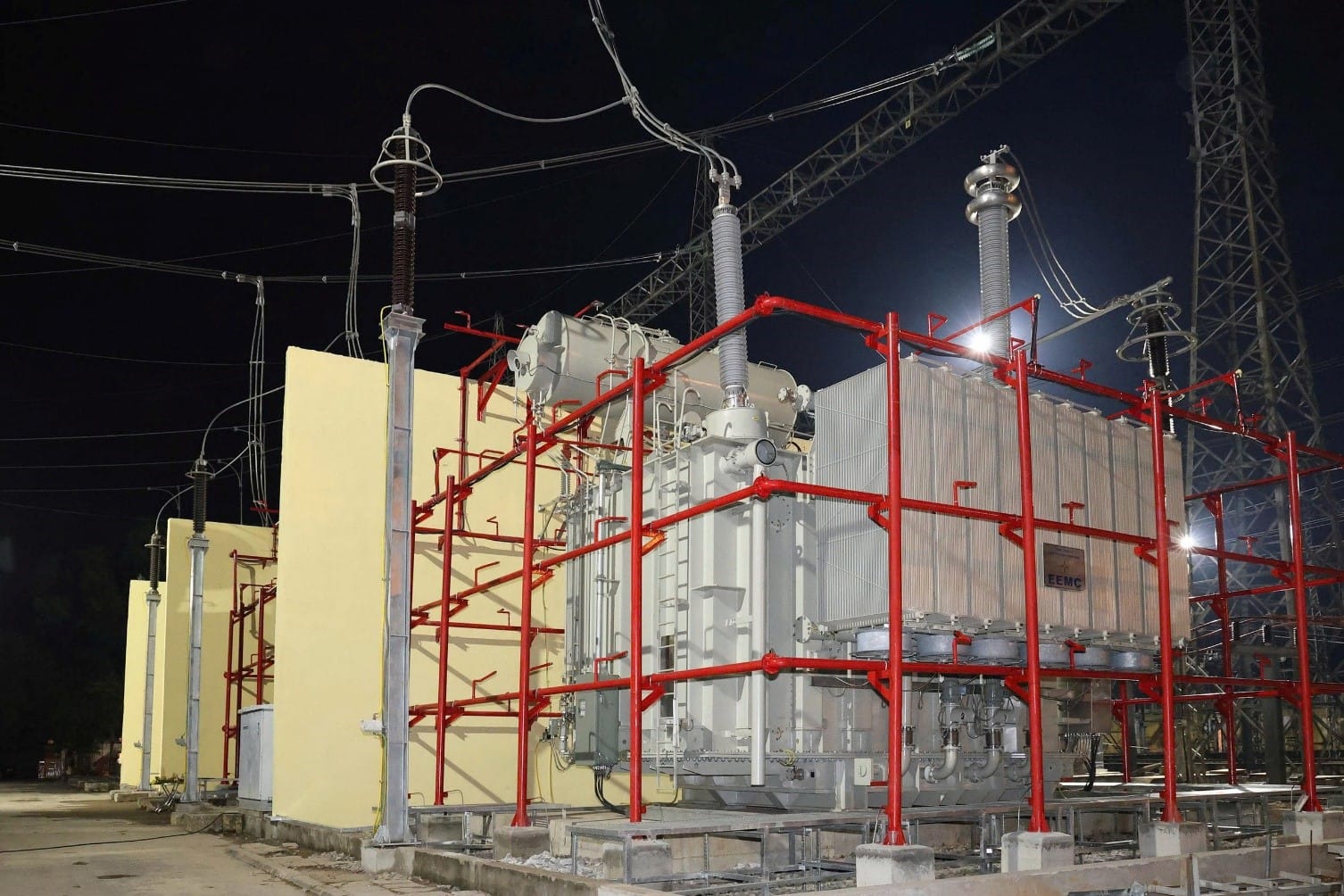 TRẠM BIẾN ÁP TĂNG ÁP LÊN 500kV